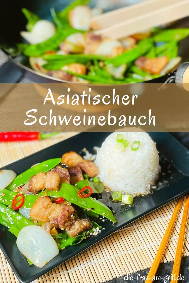 Asiatischer Schweinebauch Pin