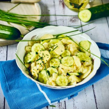 Kartoffelsalat mit Gurke