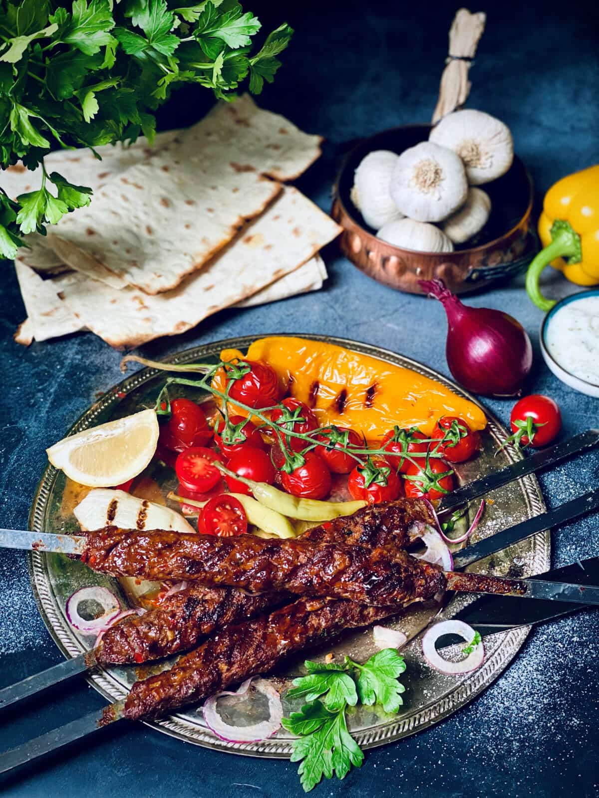 adana kebap grillen