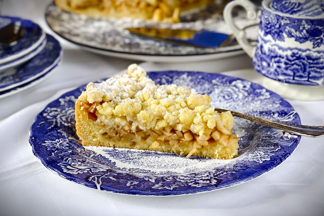 apfelkuchen mit streusel