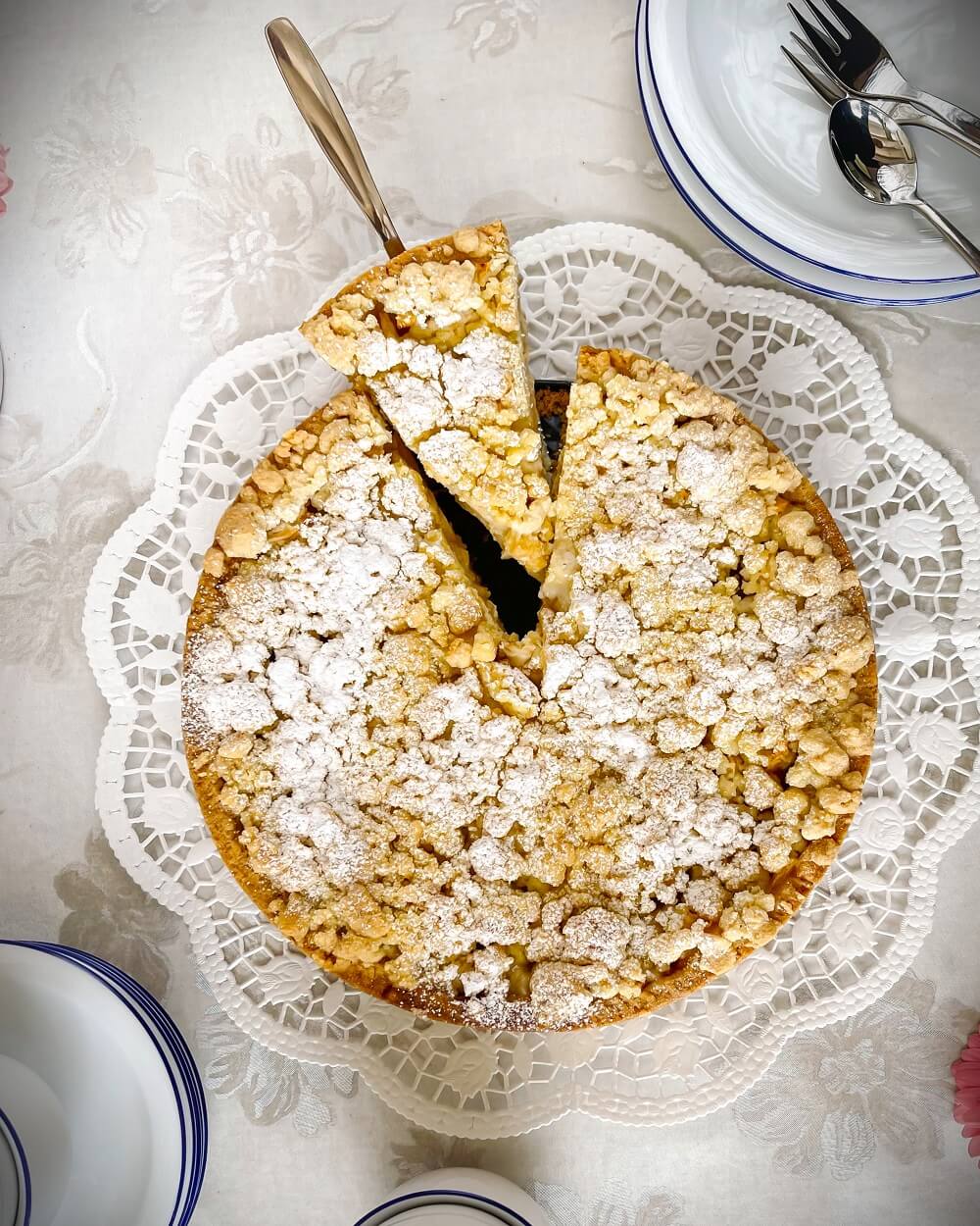 apfelkuchen pudding