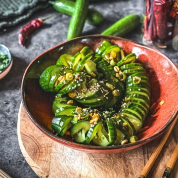 asiatischer gurkensalat
