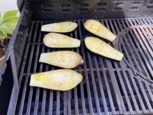 aubergine grillen zubereitung schritt 7