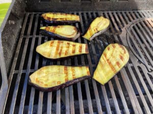 aubergine grillen zubereitung schritt 9