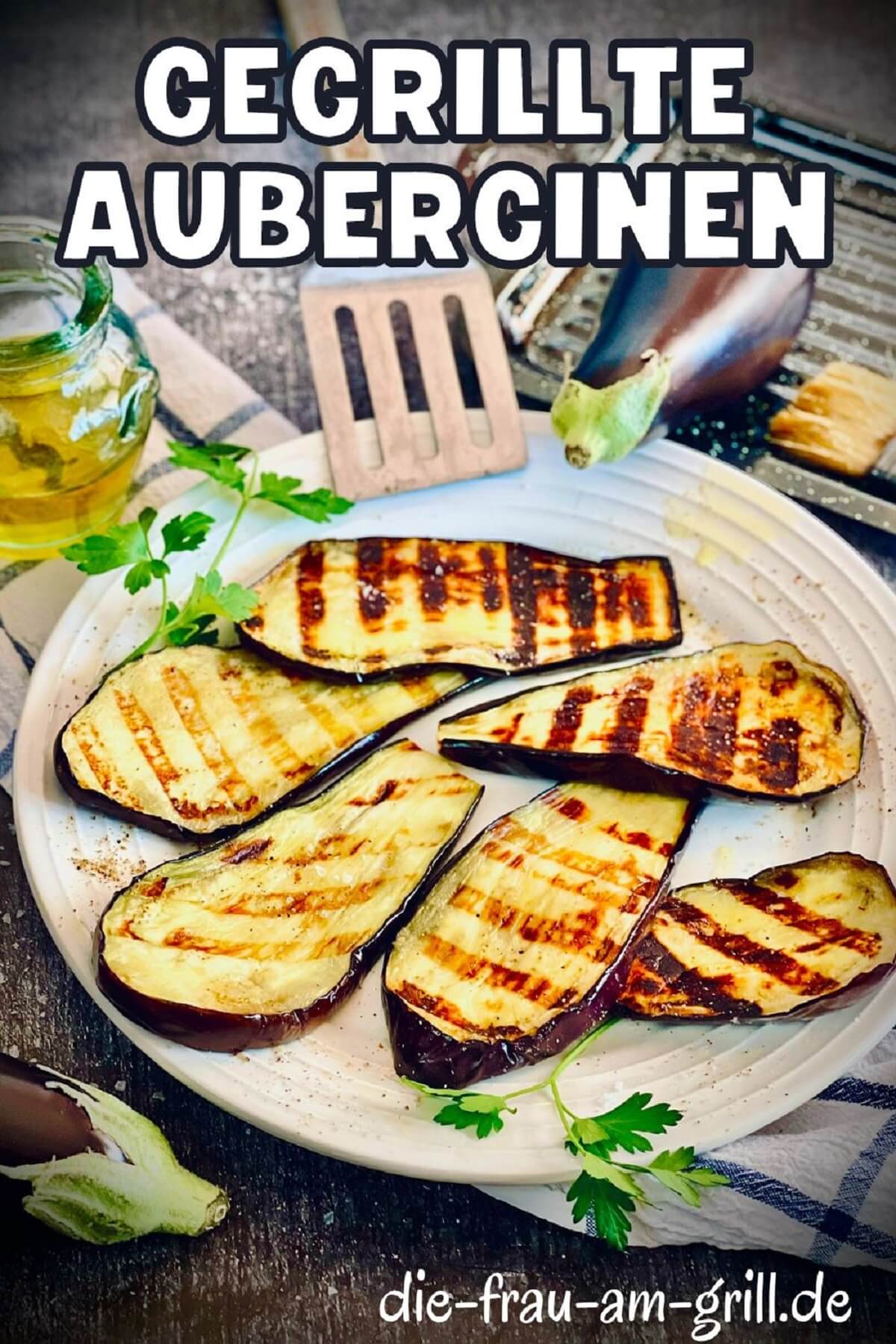 aubergine vom grill