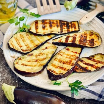 auberginen grillen