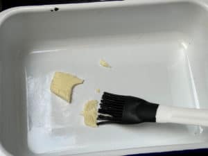 auflaufform mit butter auspinseln