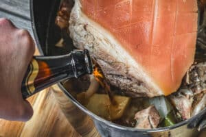 bayerischer schweinebraten rezept schritt 6