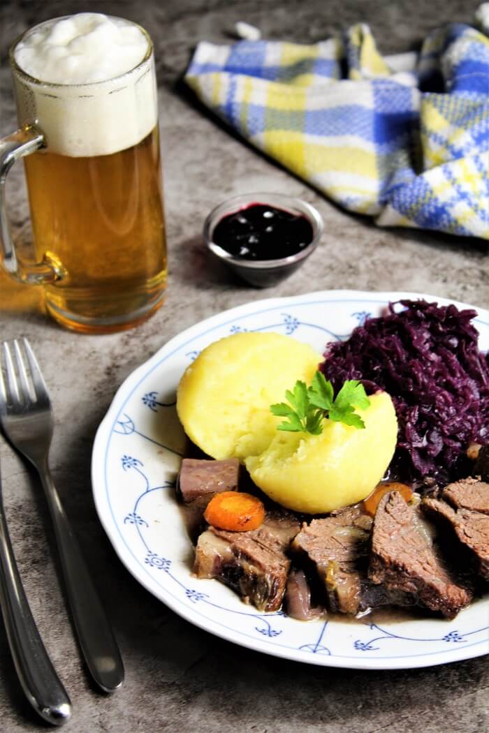 billiger rinderbraten - die frau am grill
