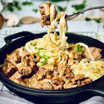 boeuf stroganoff rezept