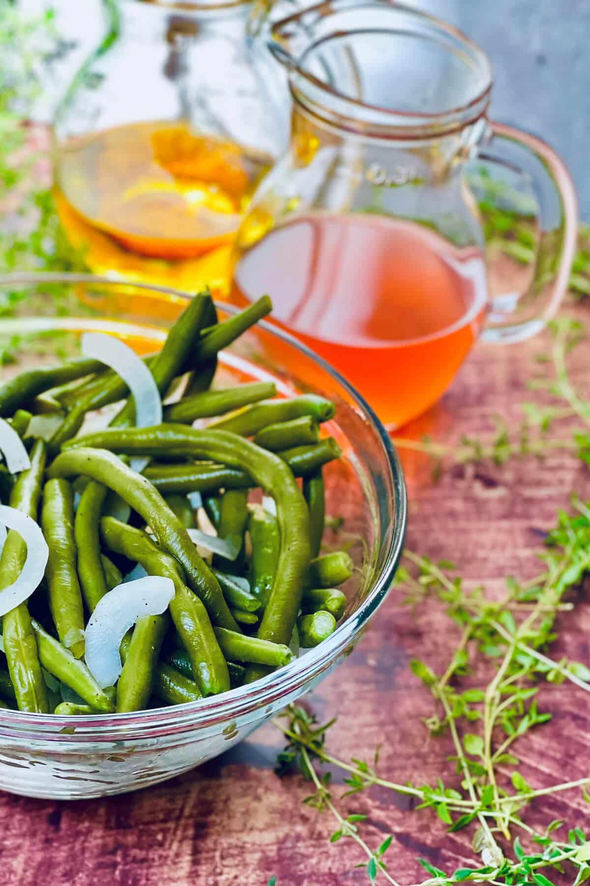 bohnensalat marinade