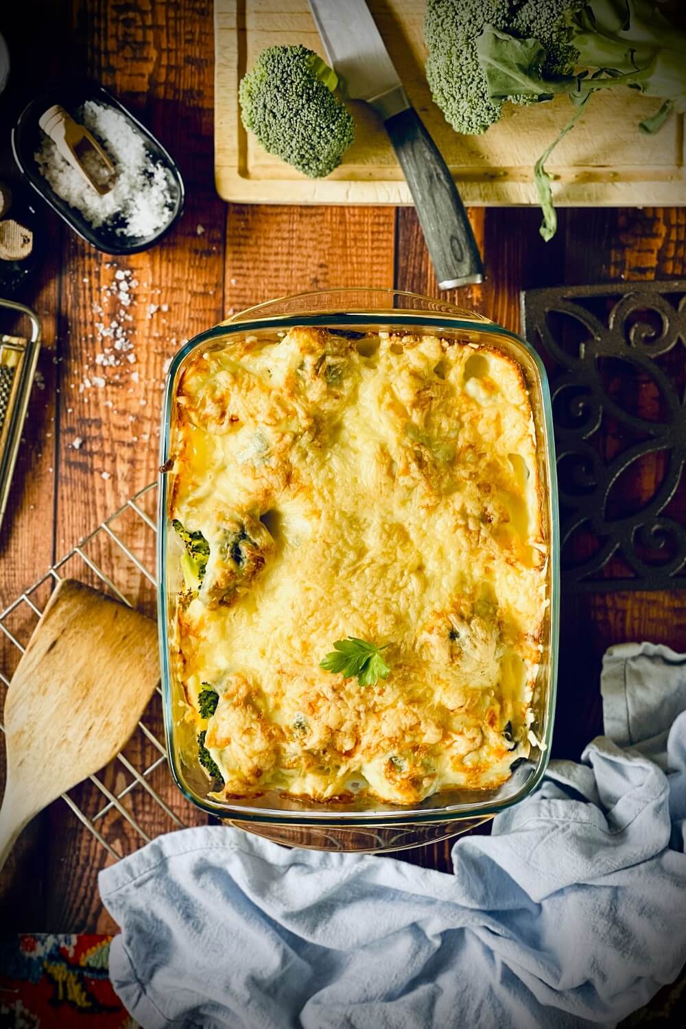 brokkoli auflauf ueberbacken