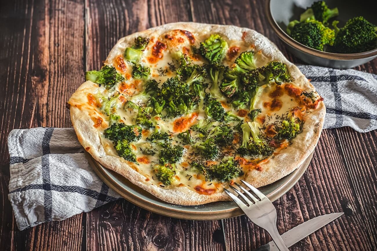 brokkoli pizza