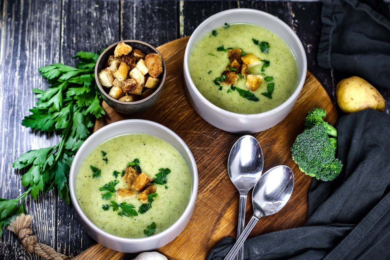 brokkoli suppe