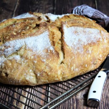 brot im topf backen - die frau am grill