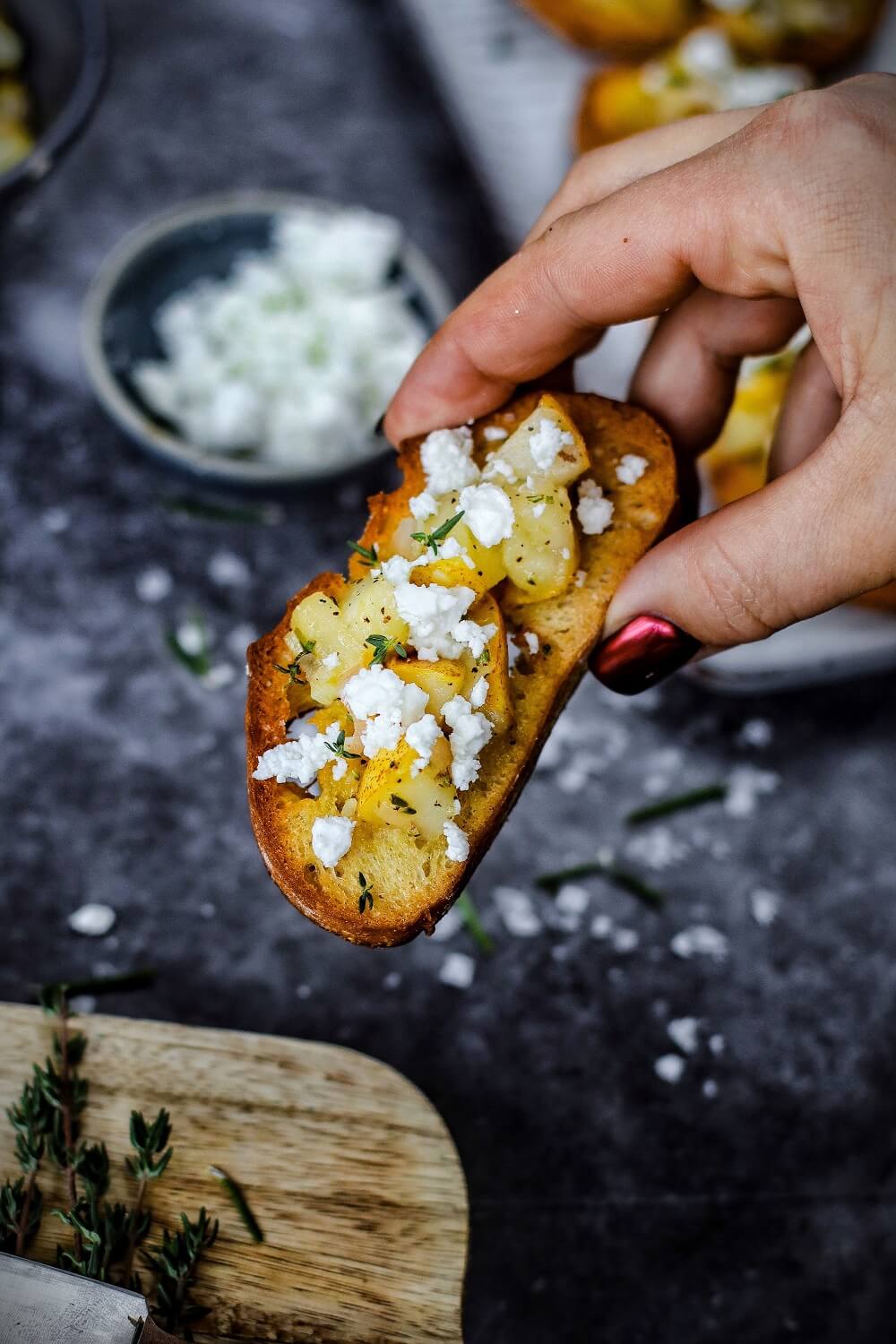 bruschetta mit feta