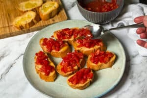 bruschetta rezept schritt 6