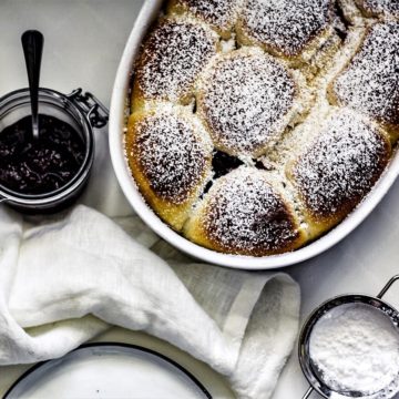 buchteln backen - rezept - die frau am grill
