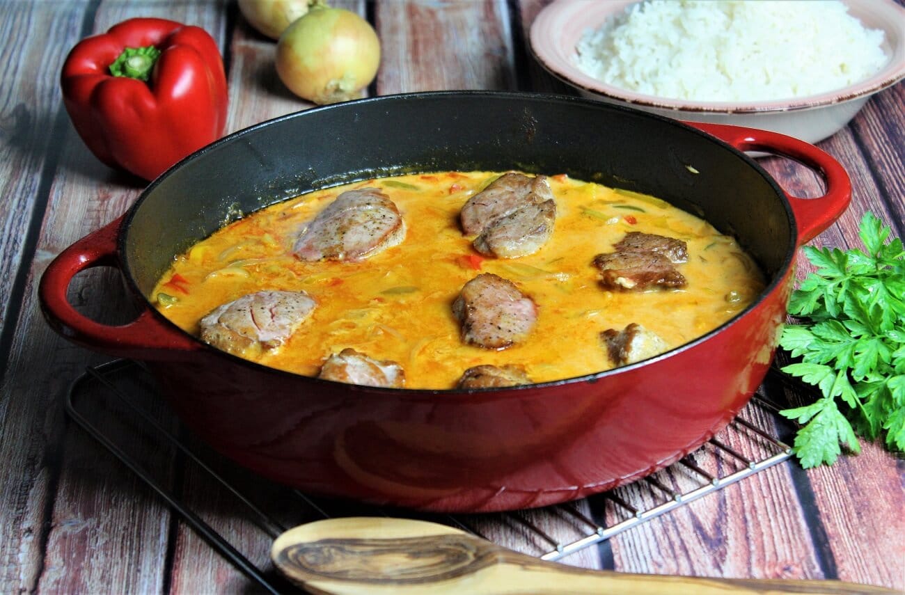 bunte filetpfanne - rezept - die frau am grill