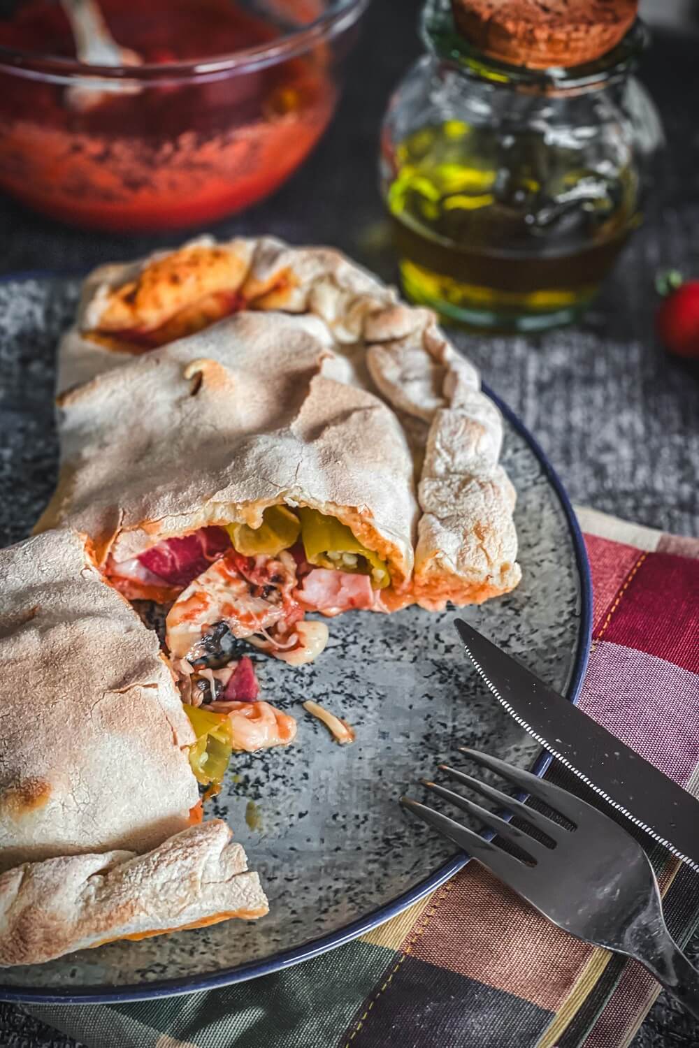 calzone pizza