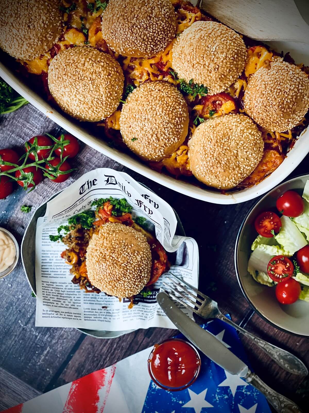 cheeseburger auflauf