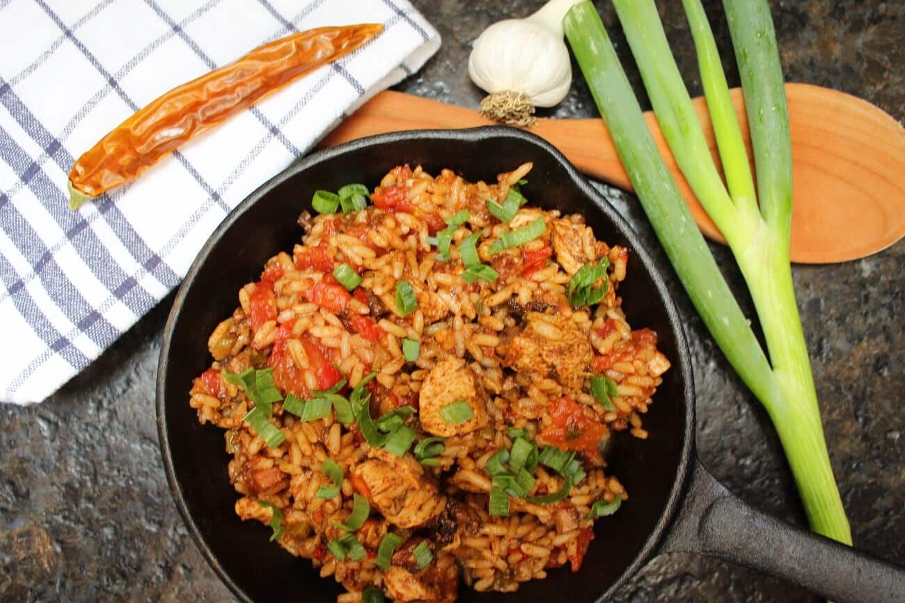 Chicken Jambalaya: feuriges US-Südstaaten Hühnchen