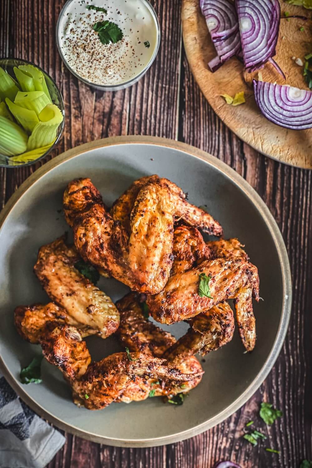 chicken wings aus der heissluftfritteuse