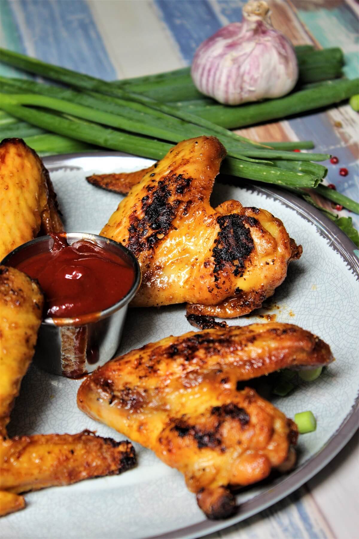 chicken wings marinieren und grillen