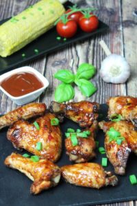 chicken wings richtig grillen - rezept - die frau am grill