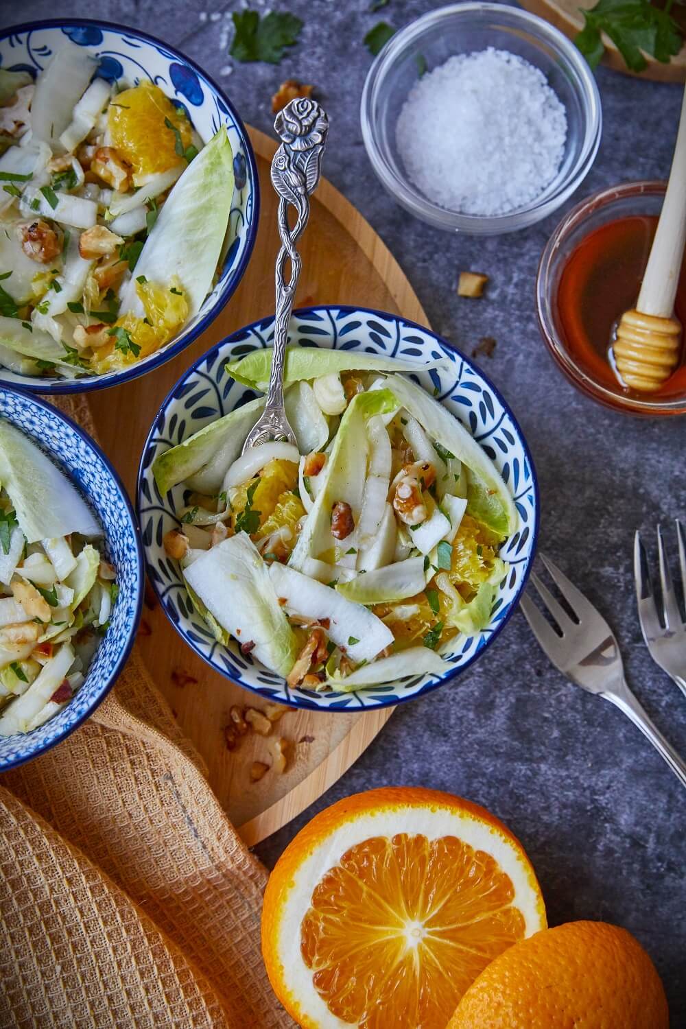 chicoree orangen salat