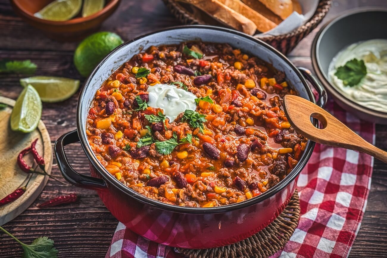 Chili con Carne Rezept | klassisch, einfach & schnell