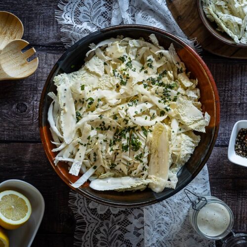 chinakohl salat
