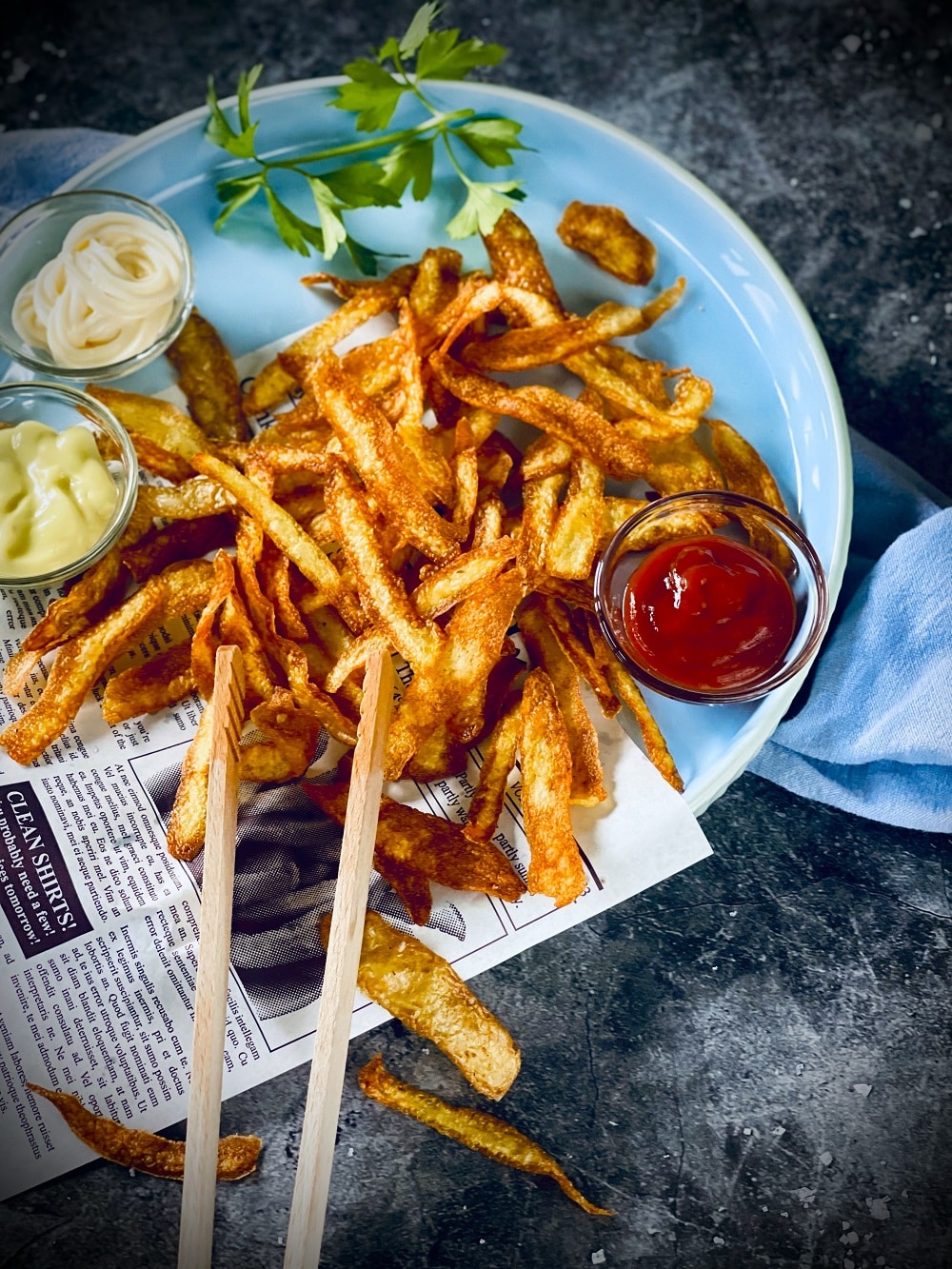 chips mit kartoffelschalen machen
