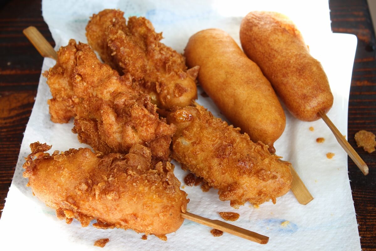 corn dogs rezept