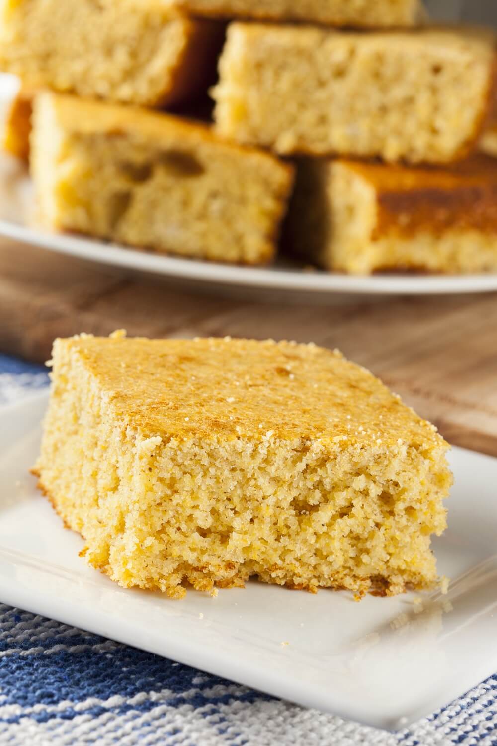cornbread als pulled pork beilage