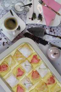 cremeschnitten in backform - die frau am grill