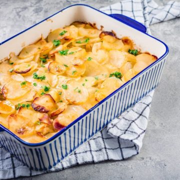 cremiger kartoffelauflauf rezept