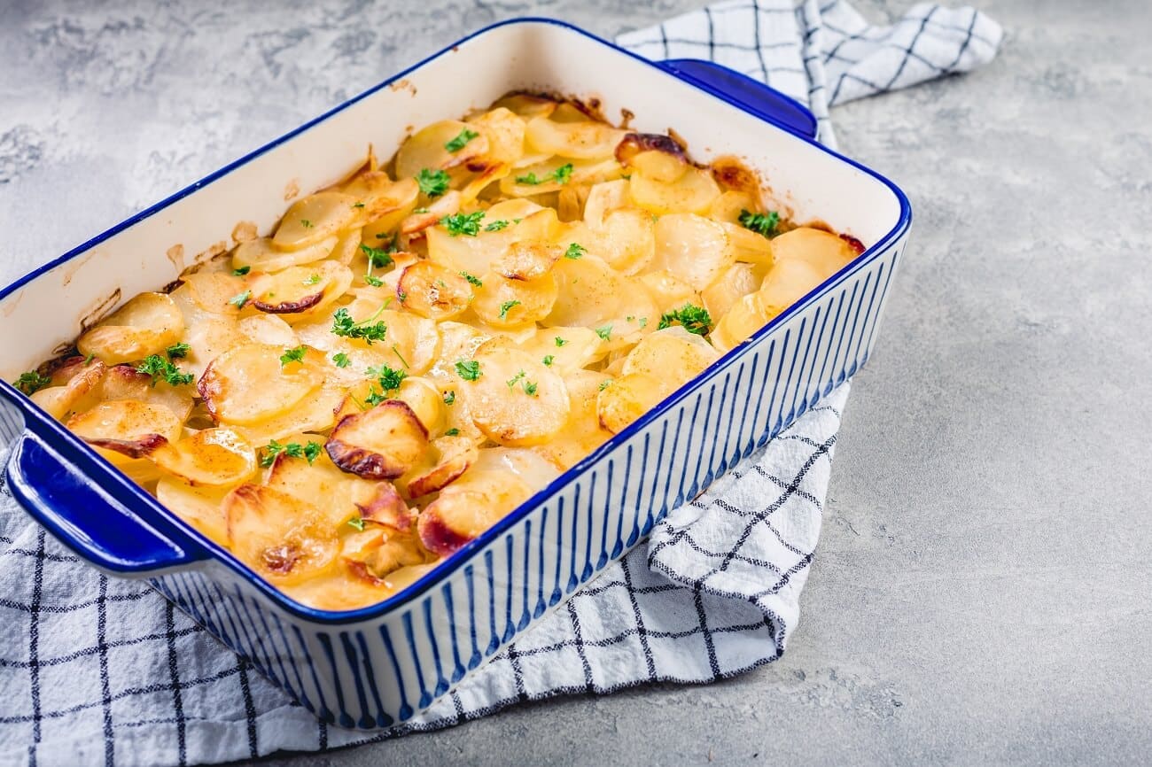 cremiger kartoffelauflauf rezept