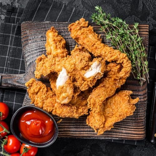 crispy chicken rezept