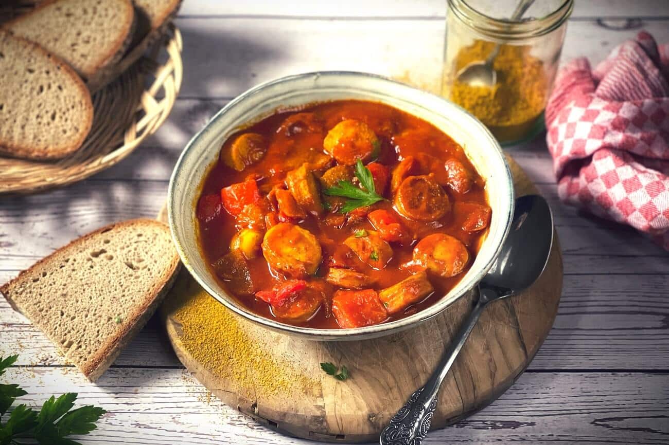 currywurst gulasch