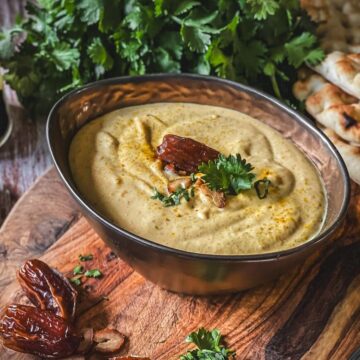 dattel curry dip