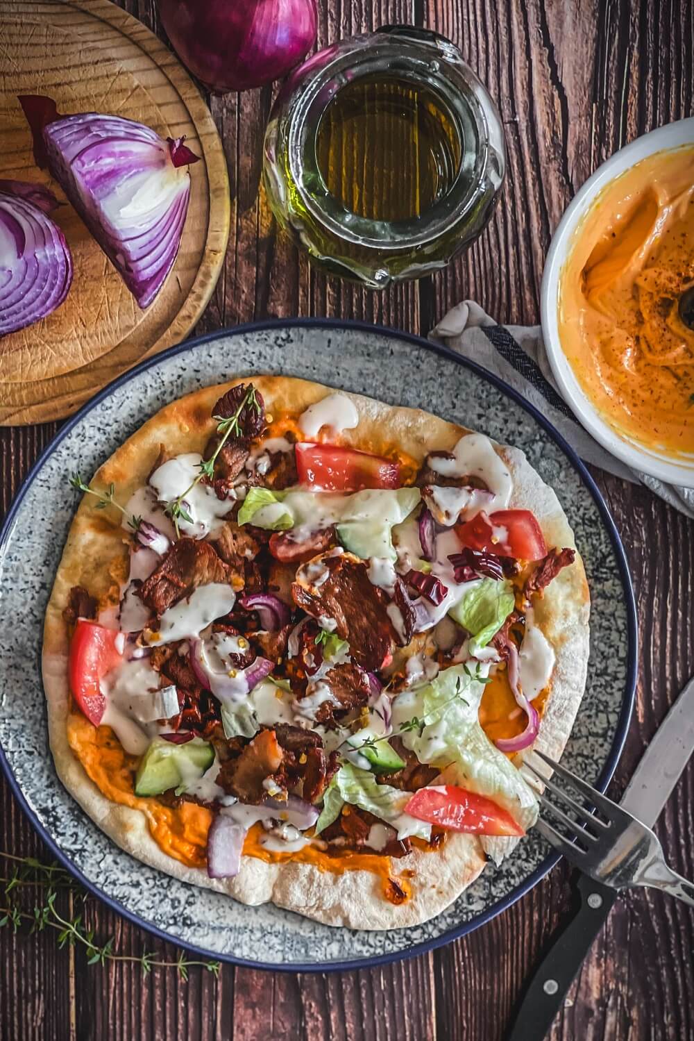 doener pizza rezept