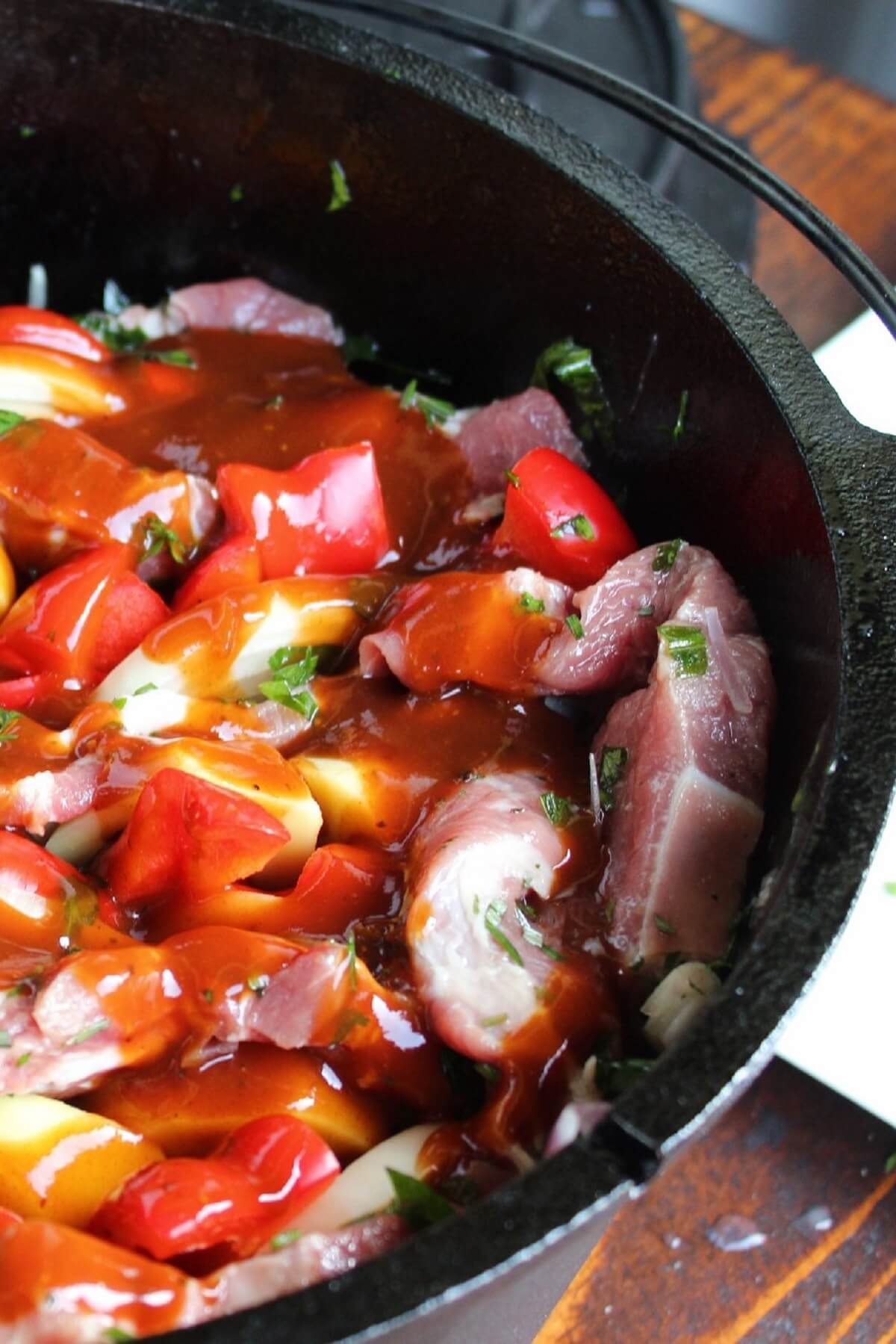 dutch oven schichtfleisch