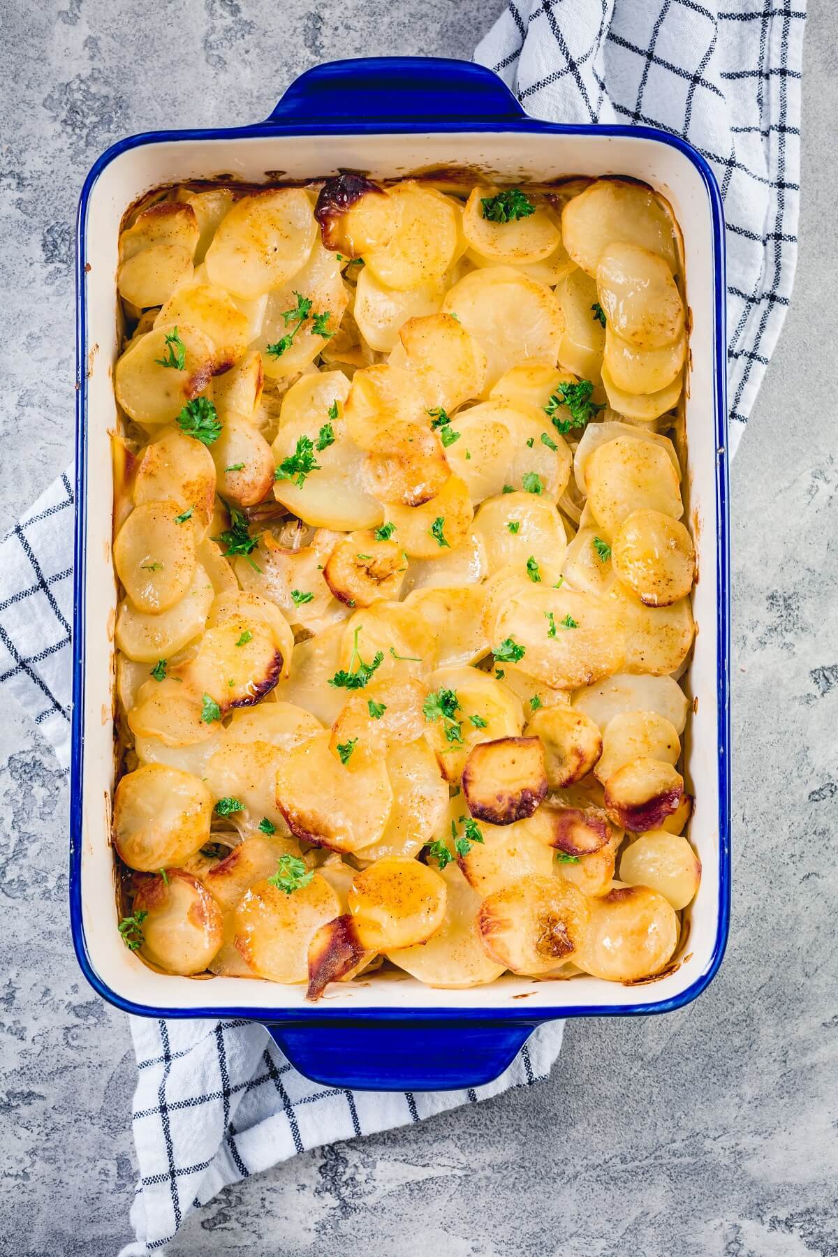 einfacher kartoffelauflauf