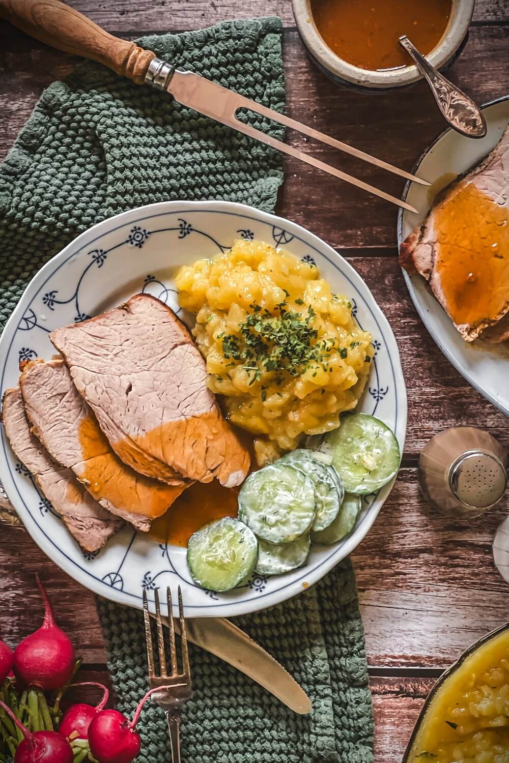 einfaches schweinebraten rezept