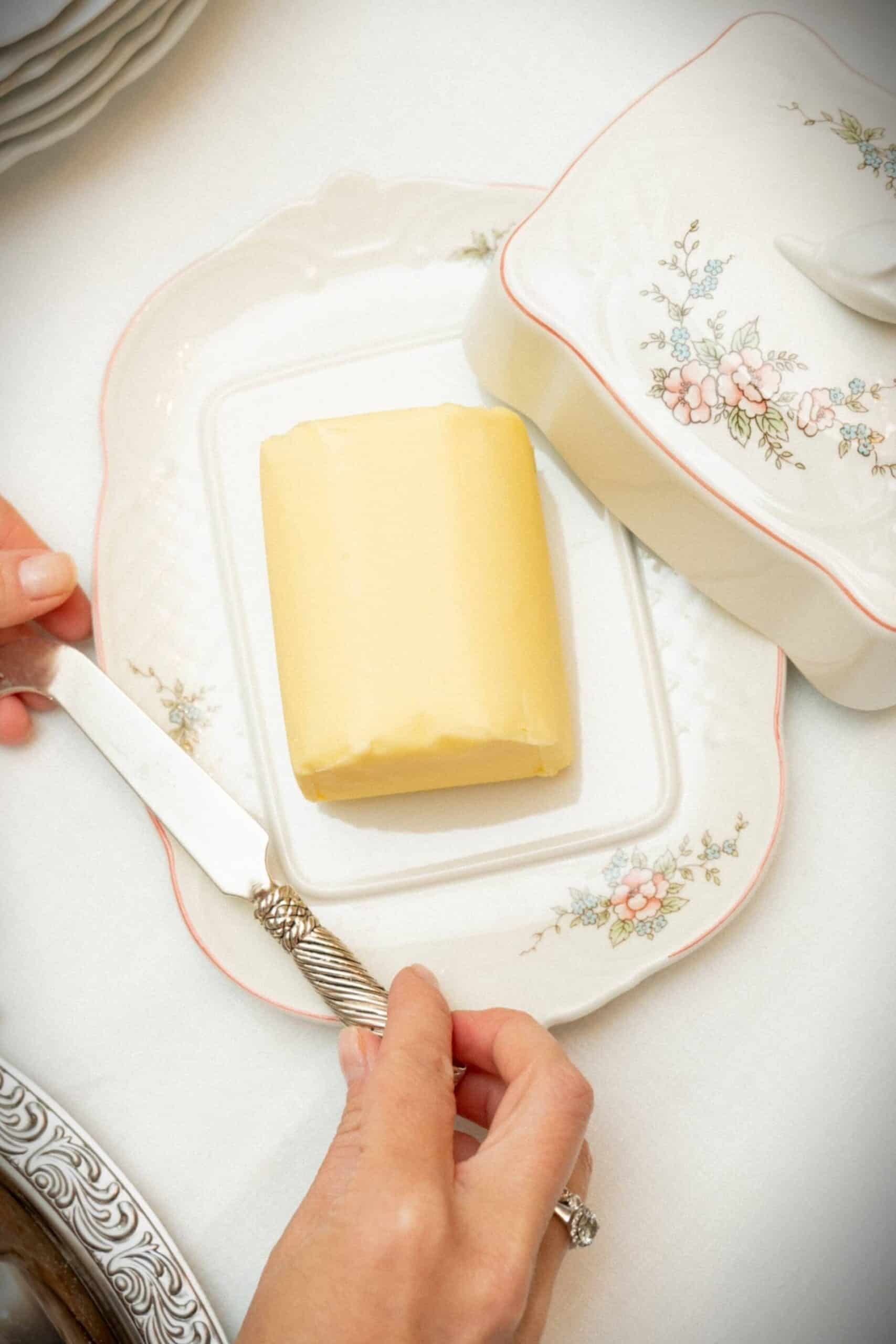 eingefrohrene butter auftauen