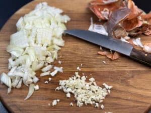 empanada fuellung zubereitung schritt 1