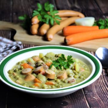 erbseneintopf rezept - die frau am grill