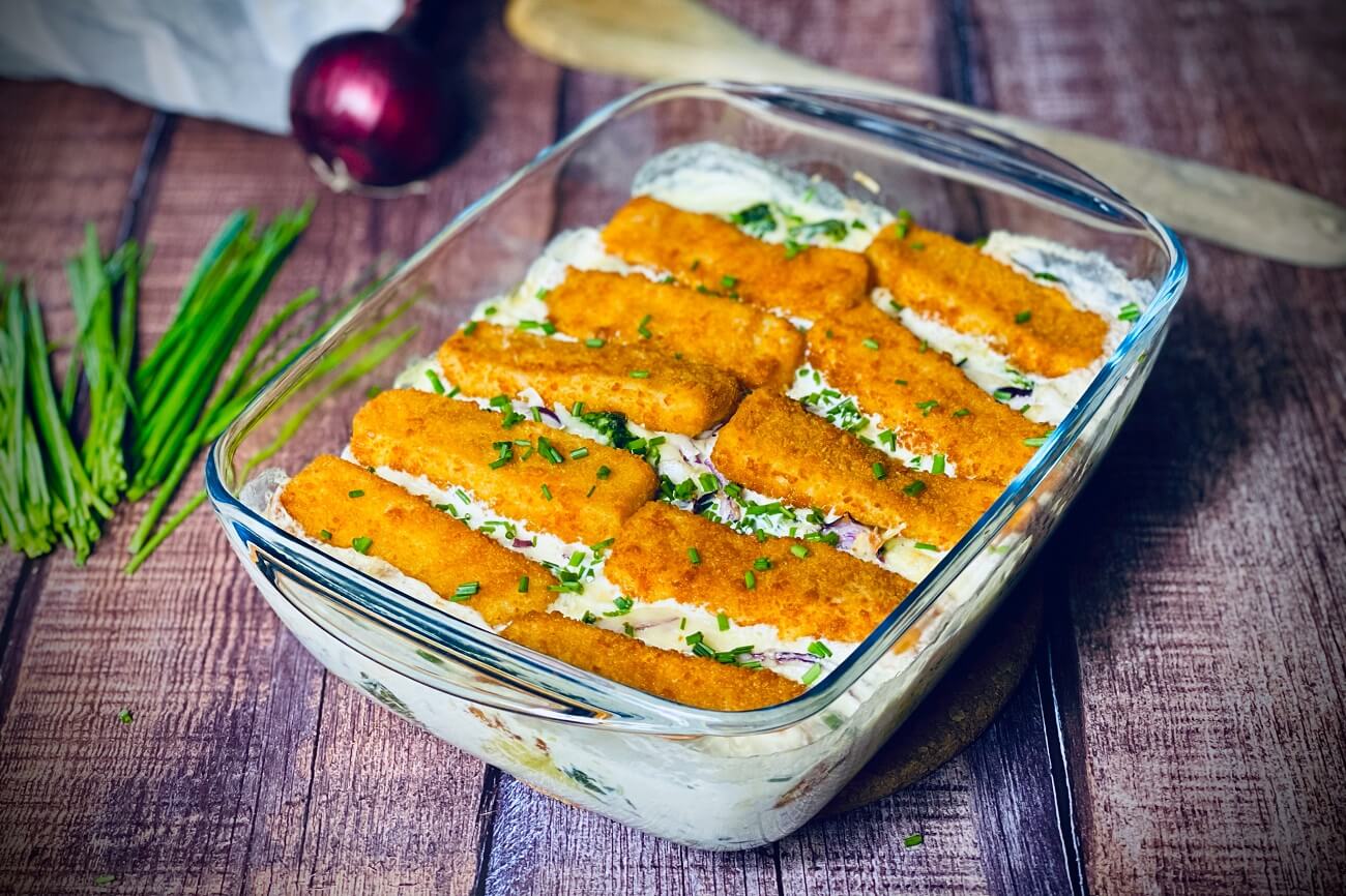 Fischstäbchen Auflauf | von 5 bis 99 Jahren