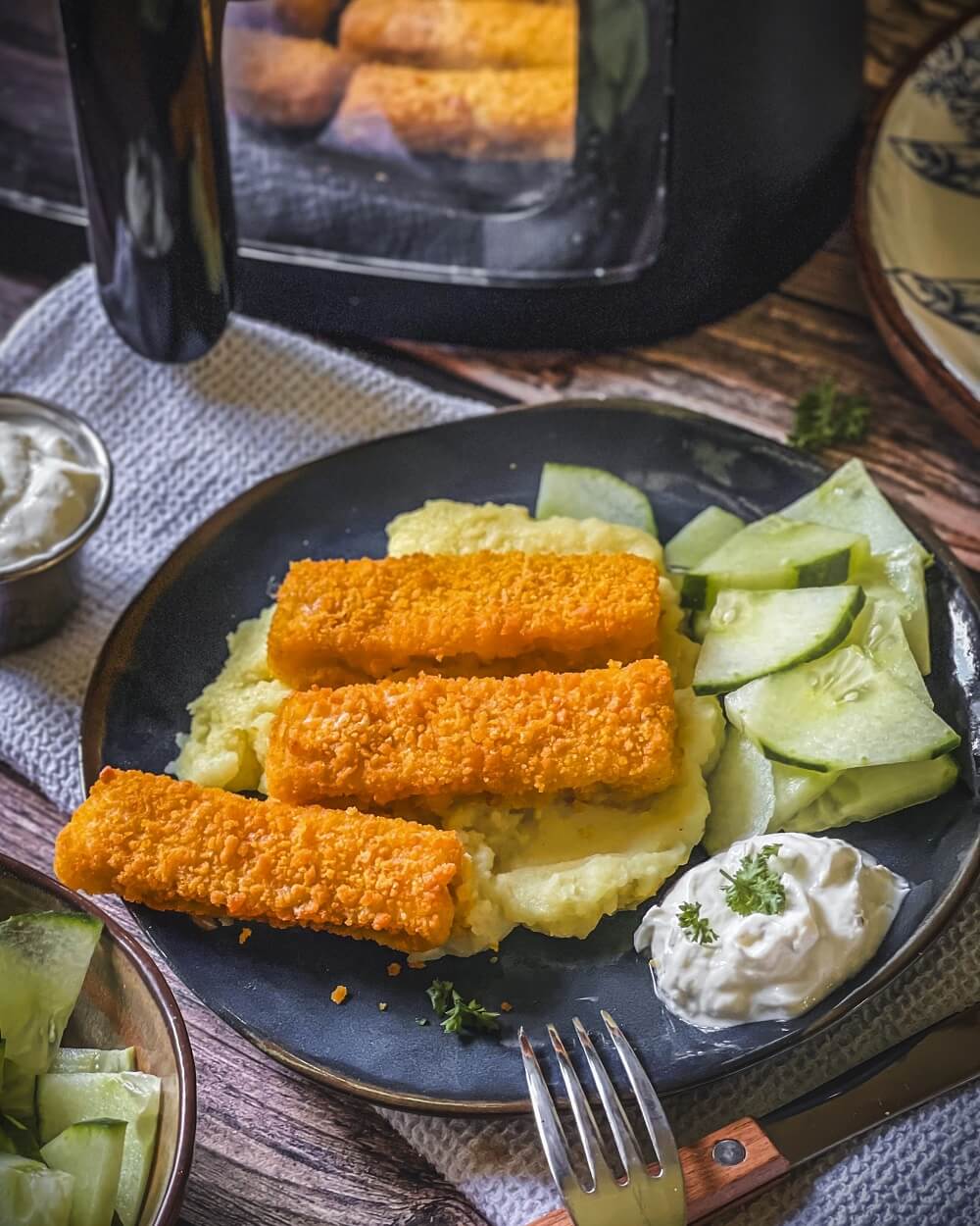 fischstaebchen heissluftfritteuse